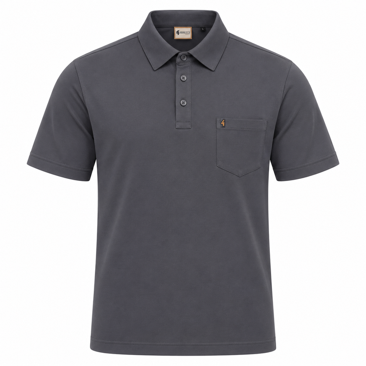 Gabicci Z05 Seasonal Plain Polo - Charcoal