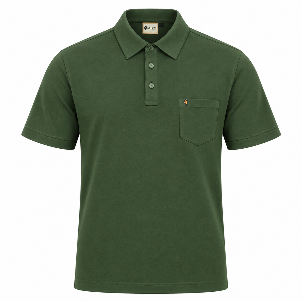 Gabicci Z05 Seasonal Plain Polo - Khaki