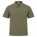 Gabicci Z17 Seasonal Patterned Polo Shirt - Caramel