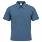 Gabicci Z17 Seasonal Patterned Polo Shirt - Airforce
