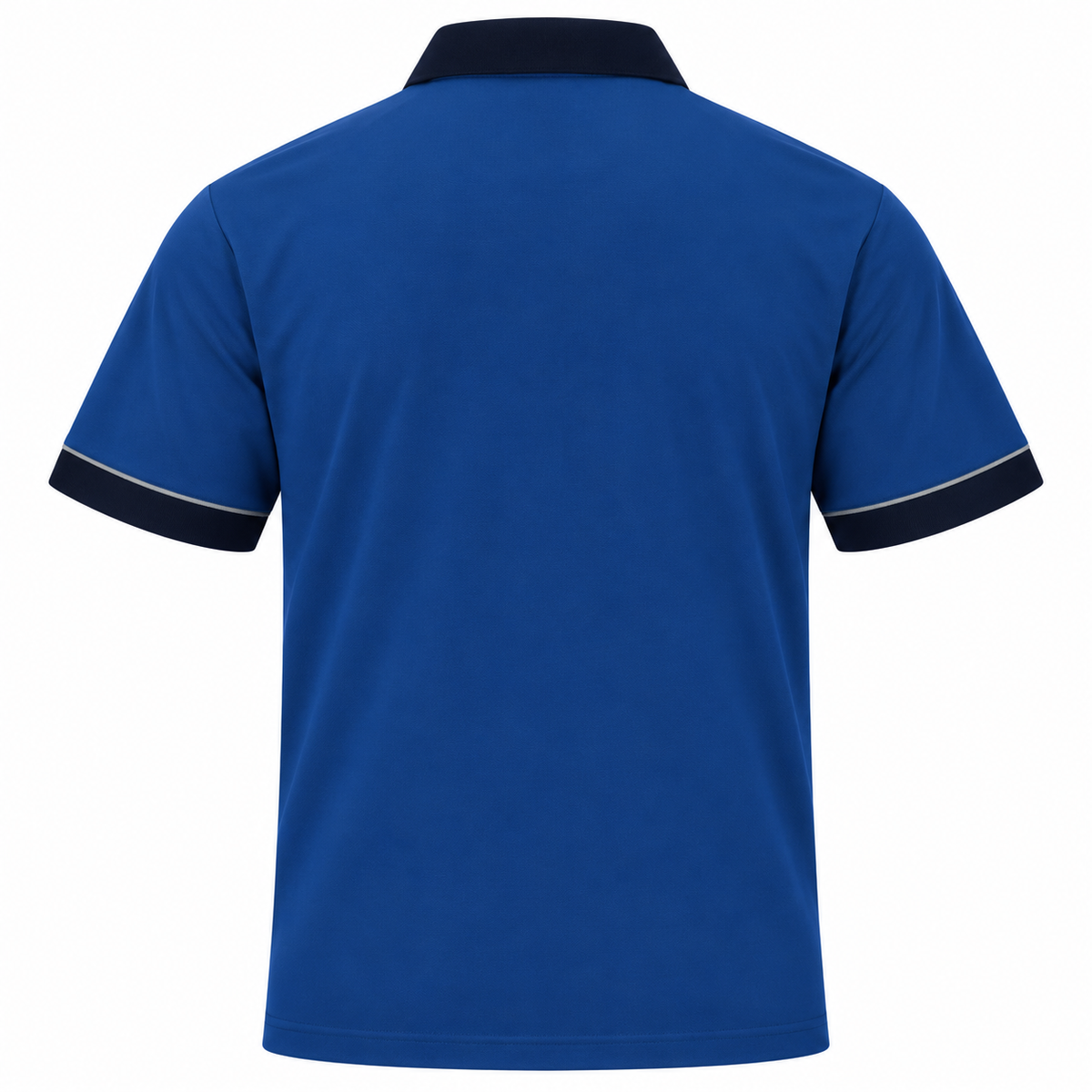 Gabicci X10 Seasonal Patterned Polo Shirt - Airforce
