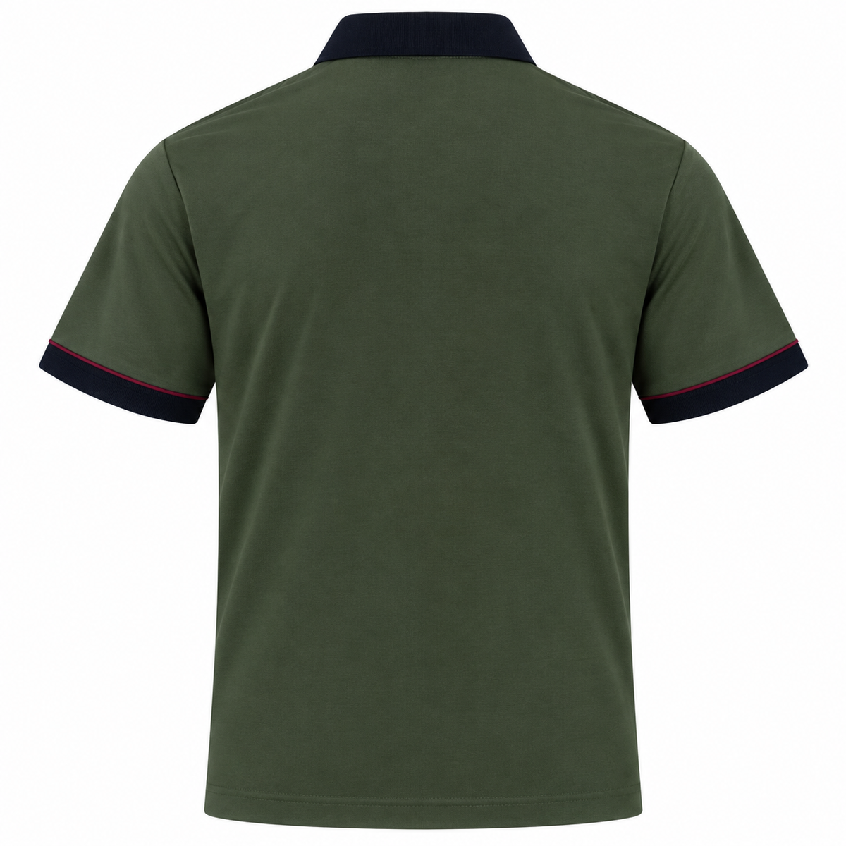 Gabicci X10 Seasonal Patterned Polo Shirt - Khaki