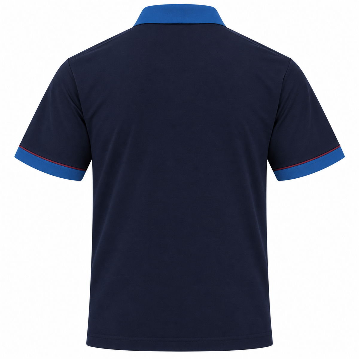 Gabicci X10 Seasonal Patterned Polo Shirt - Navy