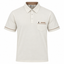 Gabicci X06 Seasonal Patterned Polo Shirt - Cream