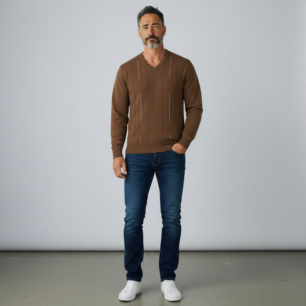 Gabicci M01 Seasonal Jumper - Caramel
