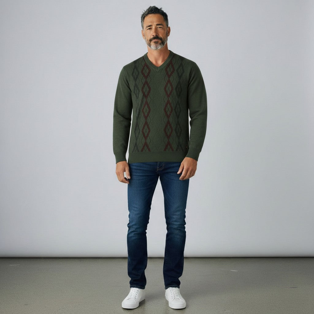 Gabicci M02 Seasonal Jumper - Khaki