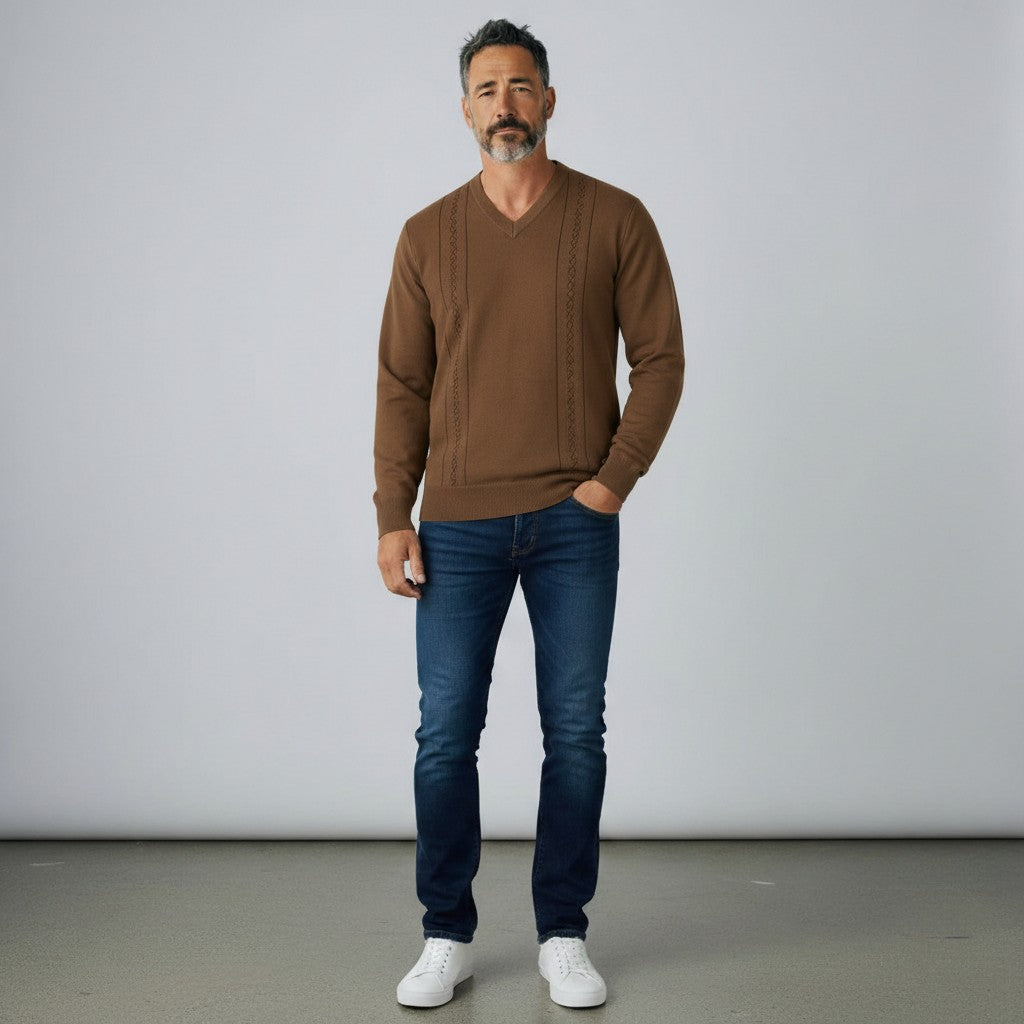 Gabicci M03 Seasonal Jumper - Caramel
