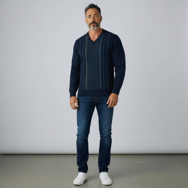 Gabicci M04 Seasonal Jumper - Navy Main Image
