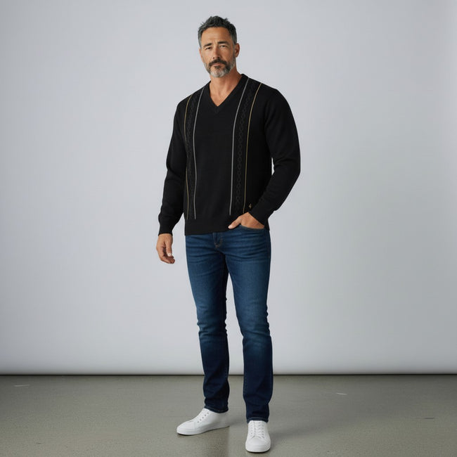 Gabicci M03 Seasonal Jumper - Black Main Image