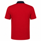 Gabicci X28 Seasonal Patterned Polo Shirt - Red