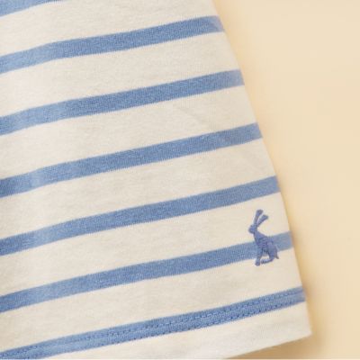 Joules Girls Astra T-Shirt - Blue Horse