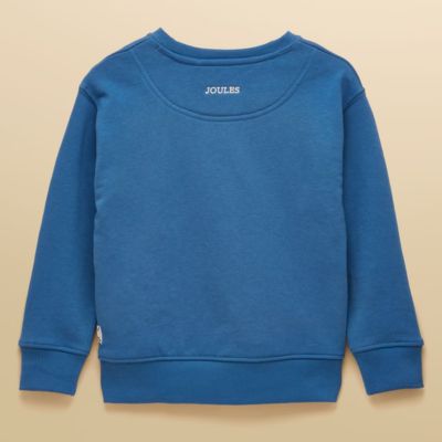 Joules Boys Sundaze Sweat Top - Blue Main Image