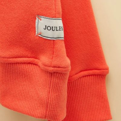 Joules Girls Sundaze Sweat Top - Orange