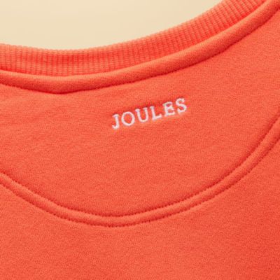 Joules Girls Sundaze Sweat Top - Orange