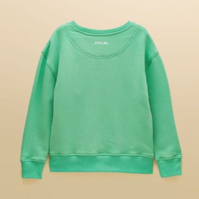 Joules Girls Sundaze Sweat Top - Green