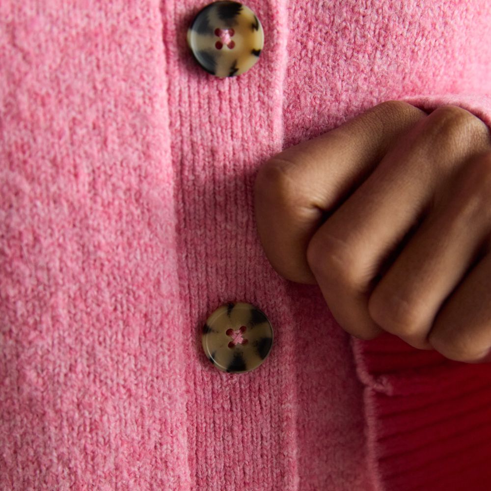 Joules Womens Esme Cardigan - Pink