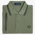 Fred Perry Twin Tipped Polo Shirt - Green