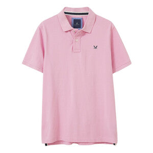 Crew Clothing Classic Pique Polo Shirt - Pink