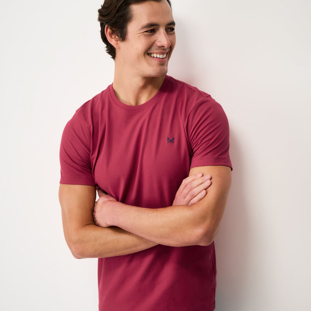Crew Clothing Classic Cotton Tee - Red