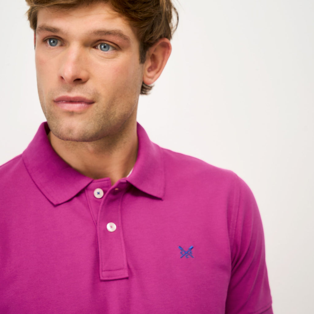 Crew Clothing Classic Cotton Piqué Polo Shirt - Festival