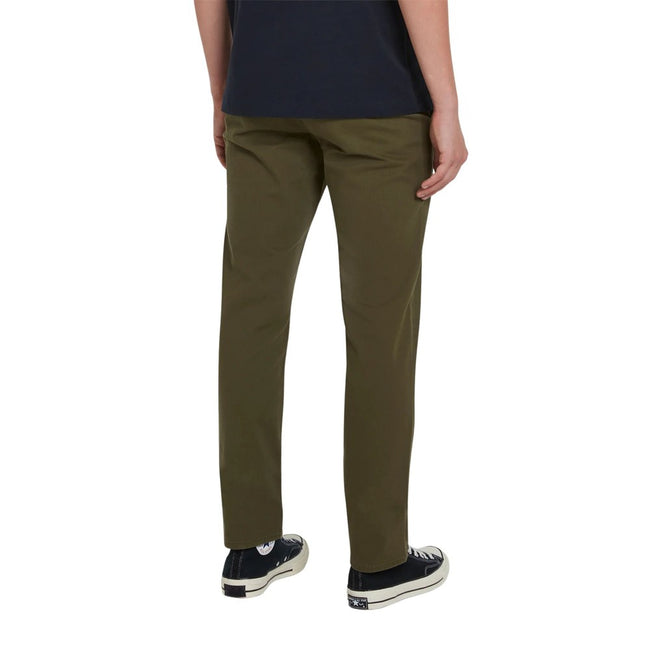 Farah Elm Slim Fit Chinos - Olive Green Main Image