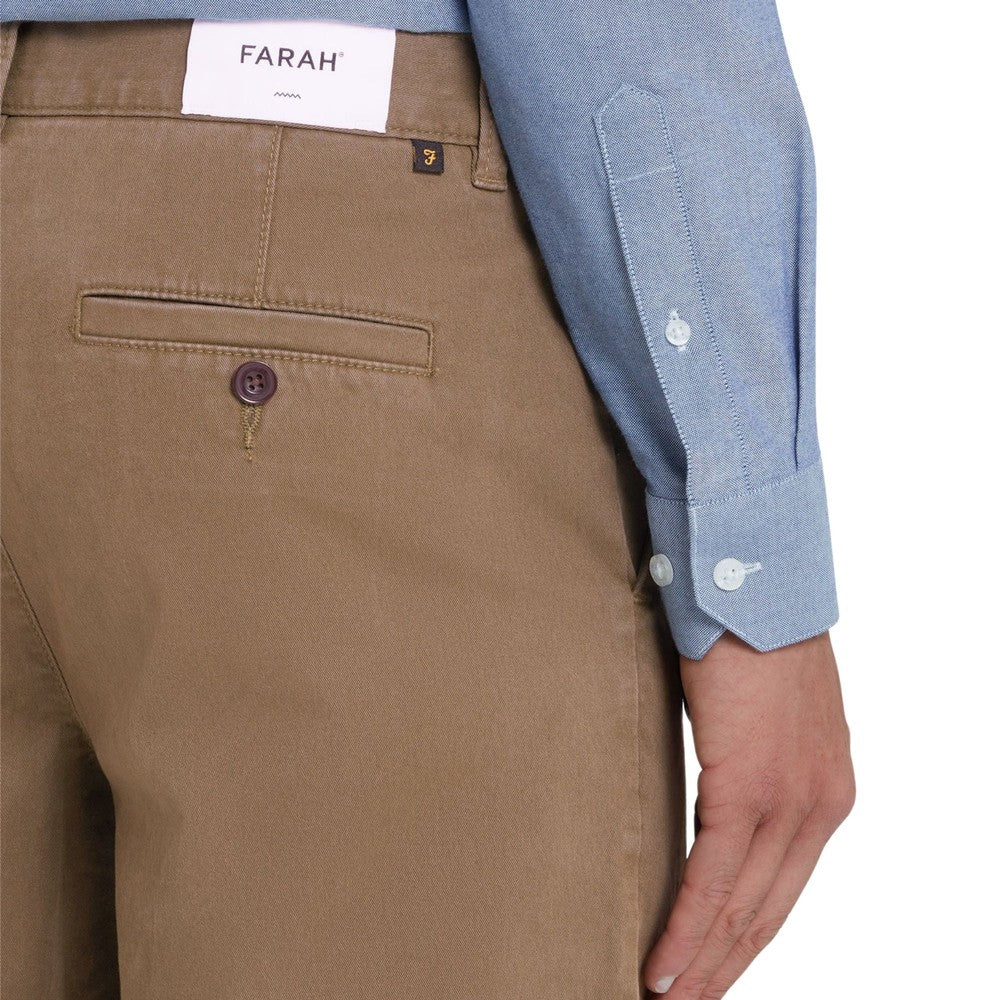 Farah Norwood Regular Fit Chinos - Beige