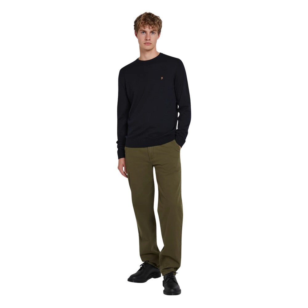 Farah Norwood Regular Fit Chinos - Olive Green