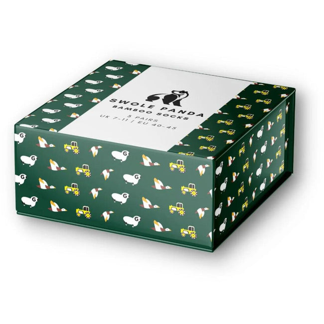 Swole Panda Farm Sock Box - 3 Pack Hover Image