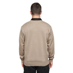 Gabicci Jumpers - K01 Classic V Neck - Stone