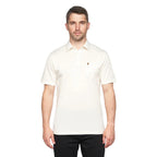 Gabicci Z05 Short Sleeved Jersey Polo Shirt - Cream