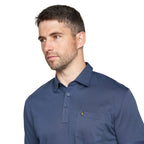 Gabicci Z05 Short Sleeved Jersey Polo Shirt - Indigo