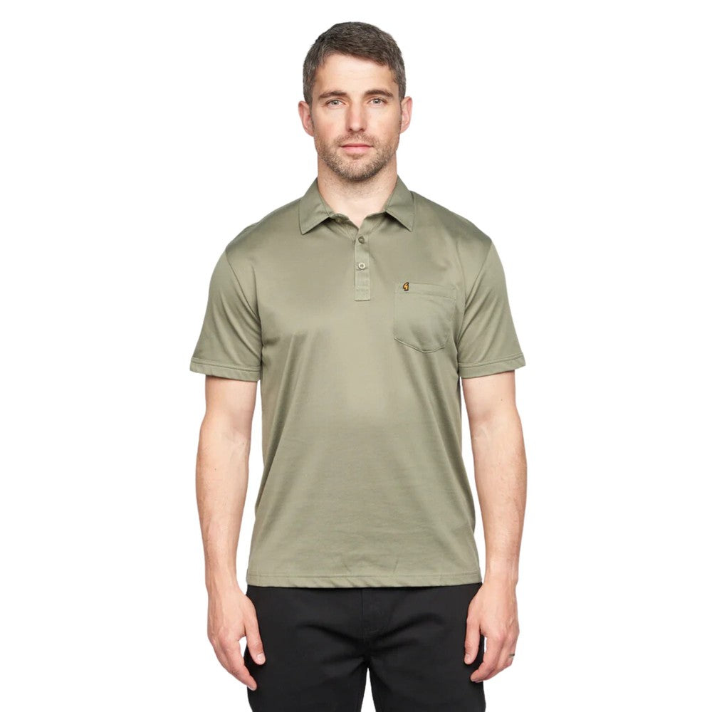 Gabicci Z05 Short Sleeved Jersey Polo Shirt - Sage