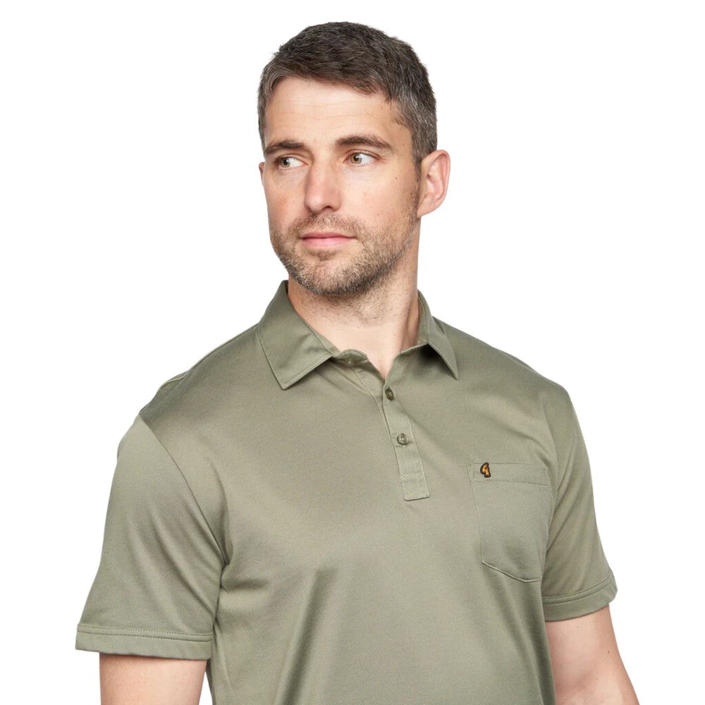 Gabicci Z05 Short Sleeved Jersey Polo Shirt - Sage