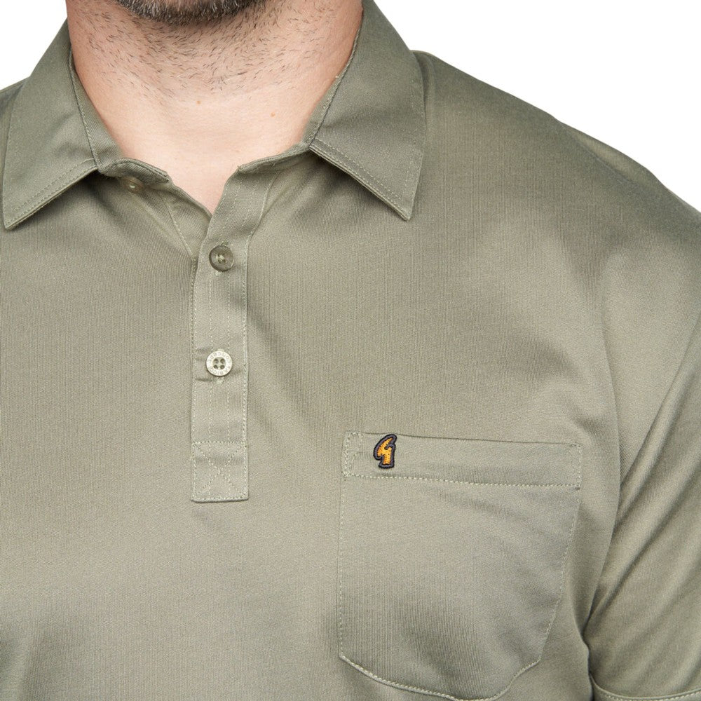 Gabicci Z05 Short Sleeved Jersey Polo Shirt - Sage