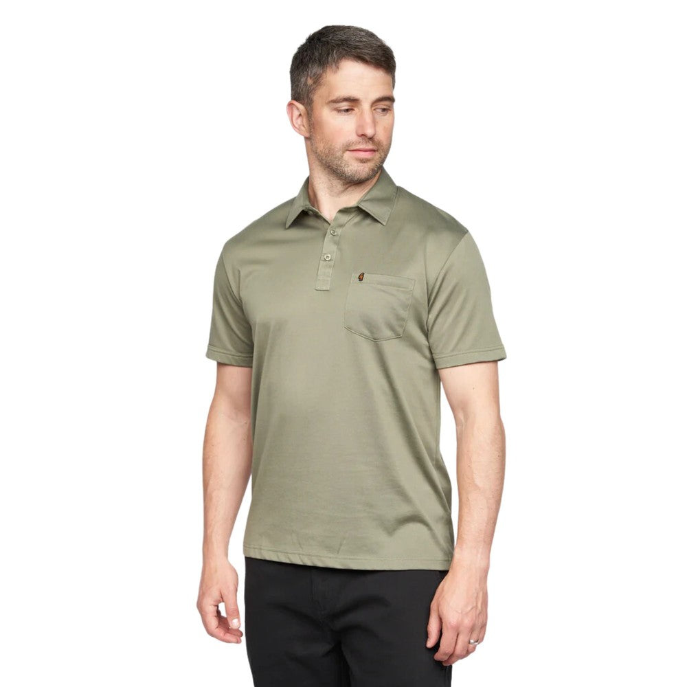 Gabicci Z05 Short Sleeved Jersey Polo Shirt - Sage
