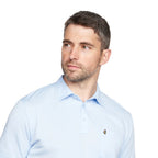 Gabicci Z05 Short Sleeved Jersey Polo Shirt - Sky