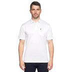 Gabicci Z05 Short Sleeved Jersey Polo Shirt - White