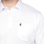 Gabicci Z05 Short Sleeved Jersey Polo Shirt - White