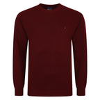 Gabicci K04 Seasonal Crew Neck Jumper - Claret
