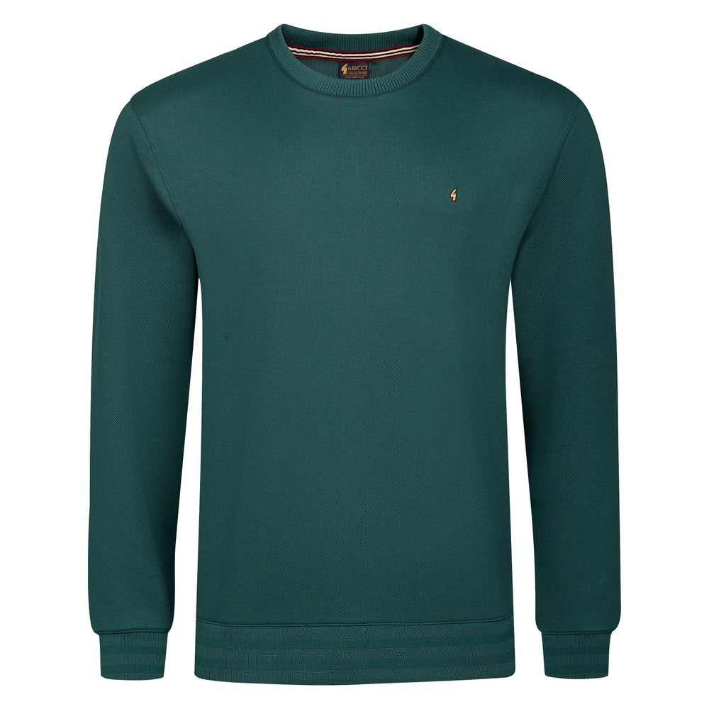 Gabicci G55 Plain Crew Neck Sweatshirt - Ivy