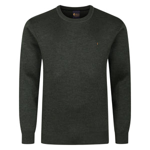 Gabicci K04 Seasonal Crew Neck Jumper - Khaki