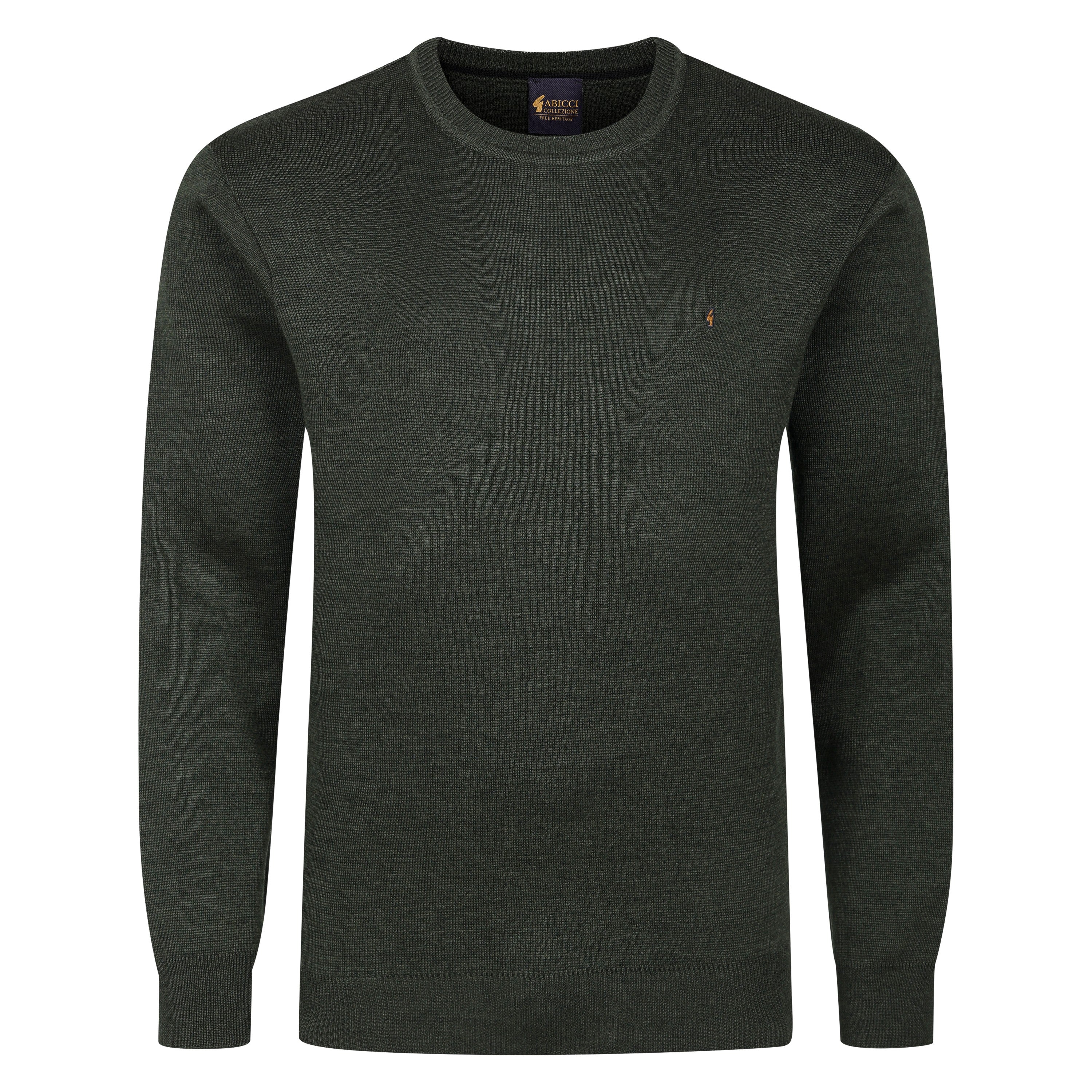 Gabicci K04 Seasonal Crew Neck Jumper - Khaki