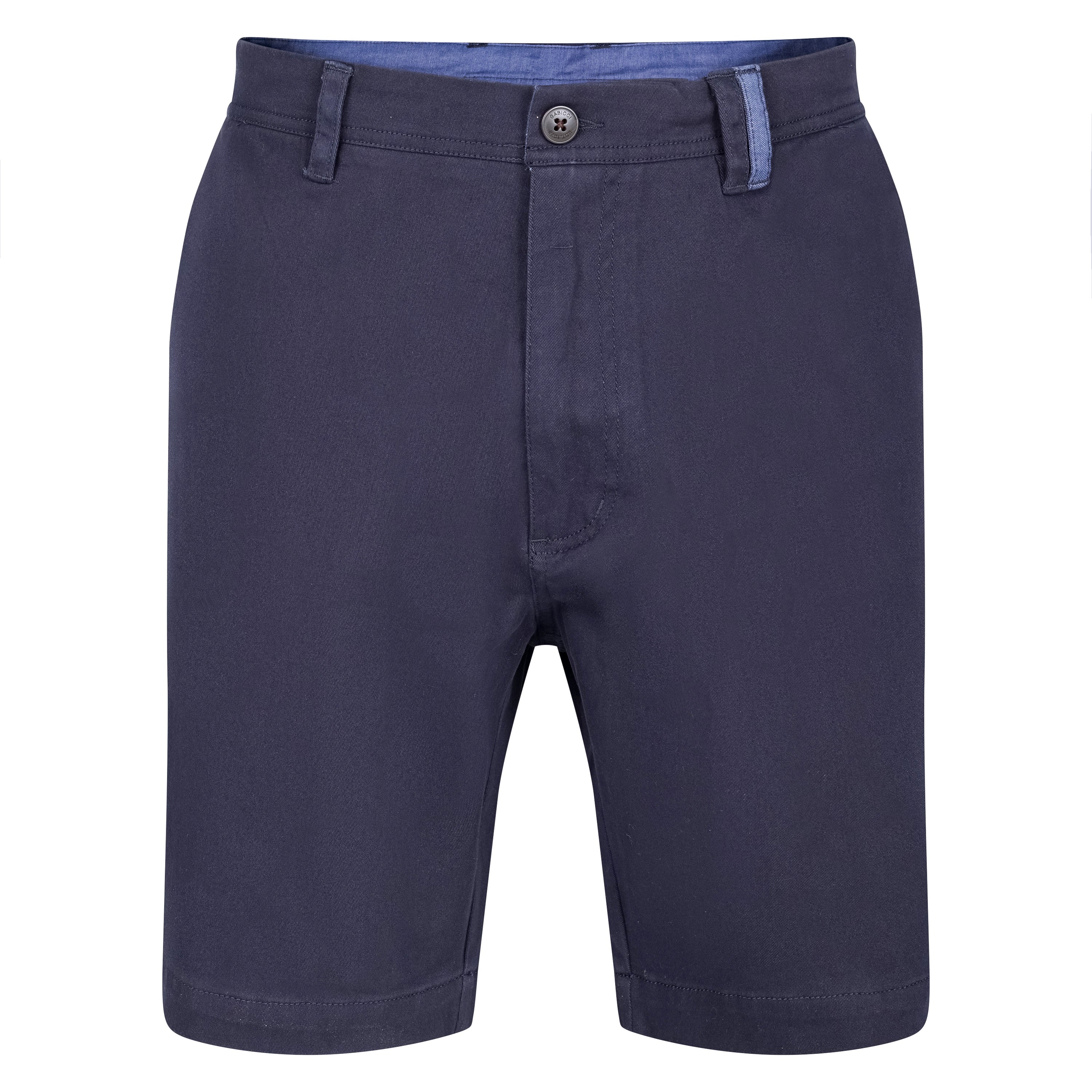 Gabicci Washed Stretch Twill Shorts - Navy