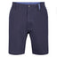 Gabicci Washed Stretch Twill Shorts - Navy