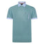 Gabicci Contrast Collar Polo Shirt - Meadow