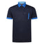 Gabicci Contrast Collar Polo Shirt - Navy