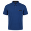 Gabicci X06 Seasonal Patterned Polo Shirt - Sapphire