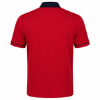 Gabicci X28 Seasonal Patterned Polo Shirt - Red