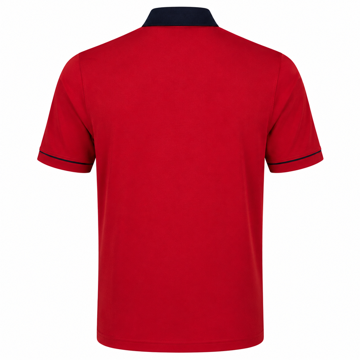 Gabicci X28 Seasonal Patterned Polo Shirt - Red