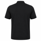 Gabicci X28 Seasonal Patterned Polo Shirt - Black